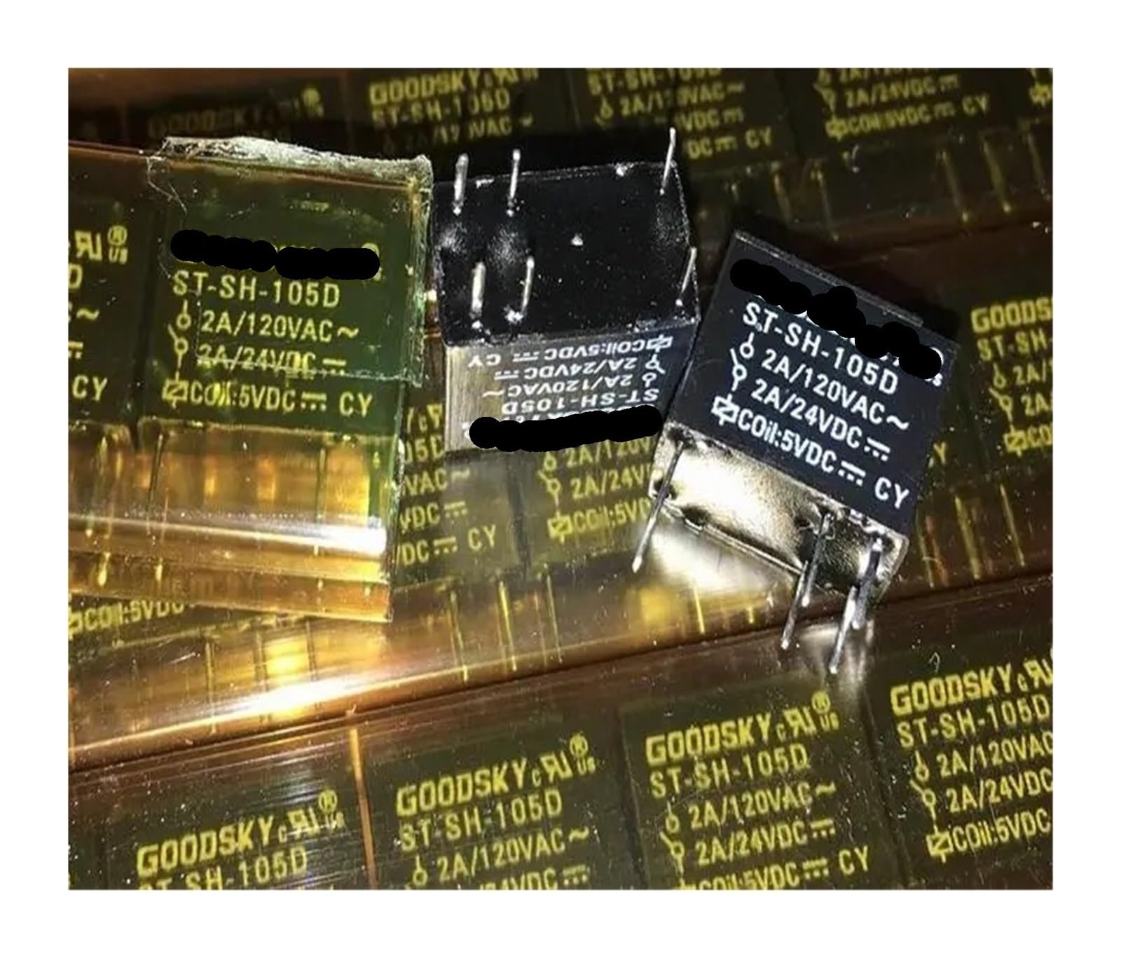 Relé 23F-5V 12V interruptor electromecánico de 6 pines para microcircuitos 2 uds 2