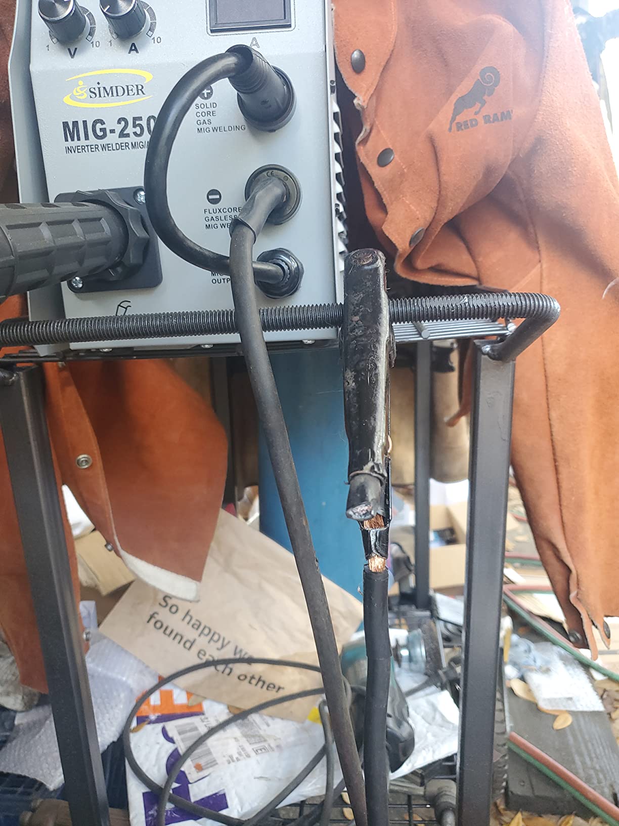 32/mo Finance SIMDER Aluminum MIG Welder 250D 110V/220V Dual Voltag