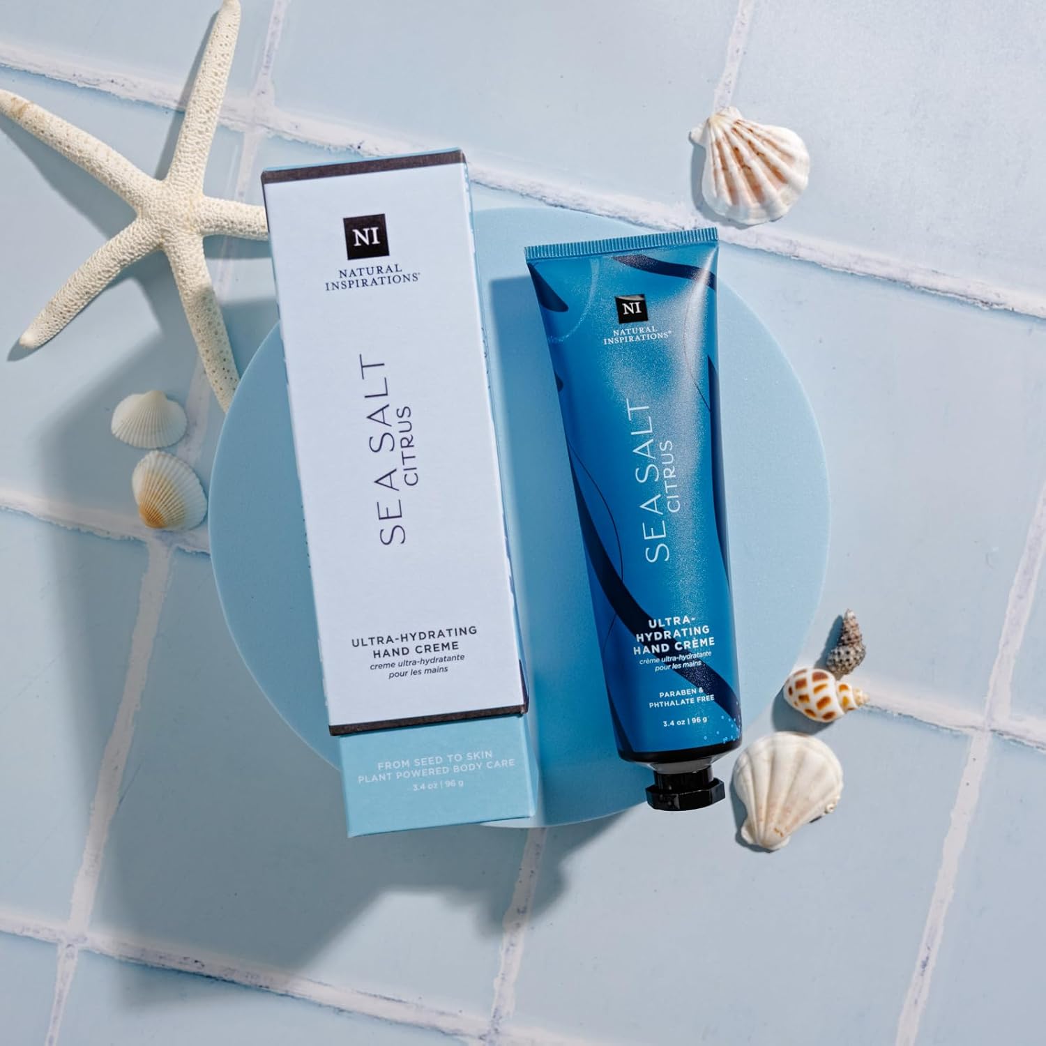 Natural Inspirations Sea Salt Citrus Ultra-Hydrating Hand Crème 3.4oz