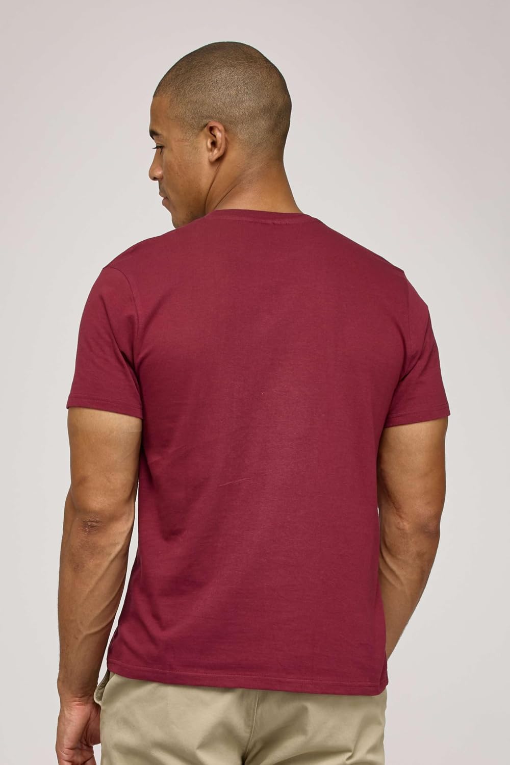 Real Essentials 5 Pack: Men’s Cotton Casual T-Shirts Plain Jersey Shirts Fashion Tees (Big & Tall Available)