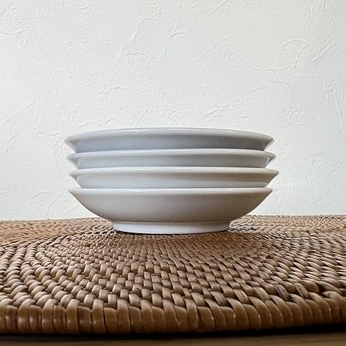 Miniatura 4 de MINO WARE JAPAN Nekochigura - Juego de platos pequeños japoneses, diseño de gatos lindos, para aperitivo, postre, sushi, salsa de soja, 3.94 x 0.8