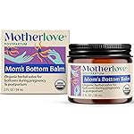 Motherlove Mom\'s Bottom Balm (2 oz) Organic Herbal Salve w/Witch Hazel for Bottoms During Pregnancy & Postpartum -Non-GMO Ointment