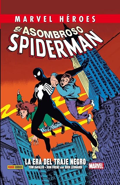 Portada de El Asombroso Spiderman: La Era del Traje Negro
