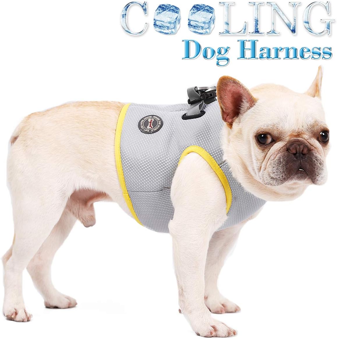 Dog Cooling Vest Dog Harness Cooler Jacket with Portable