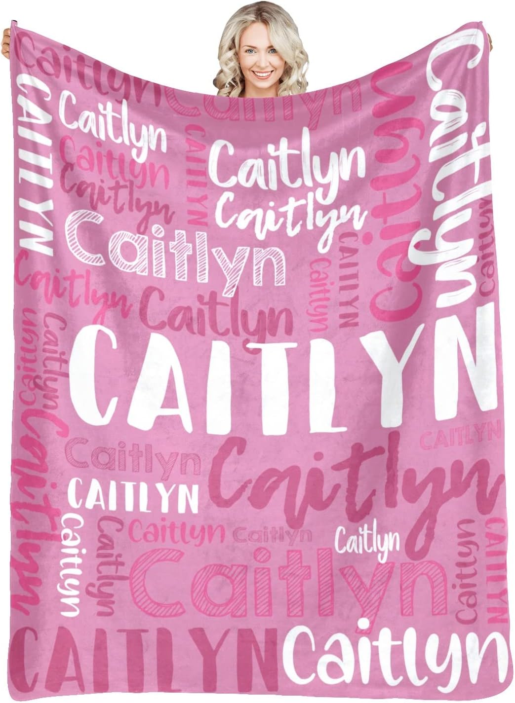 Dr.TOUGH Personalized Blankets with Name Customized Baby