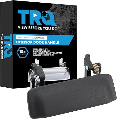 Miniatura 106 de TRQ Manija de puerta exterior texturizada LH del conductor trasero para Chevy GMC Pickup Truck SUV