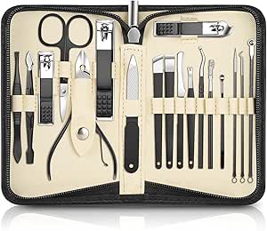 Unghie Finte Set Manicure Professionale In Astuccio - Forbici - Foto 5