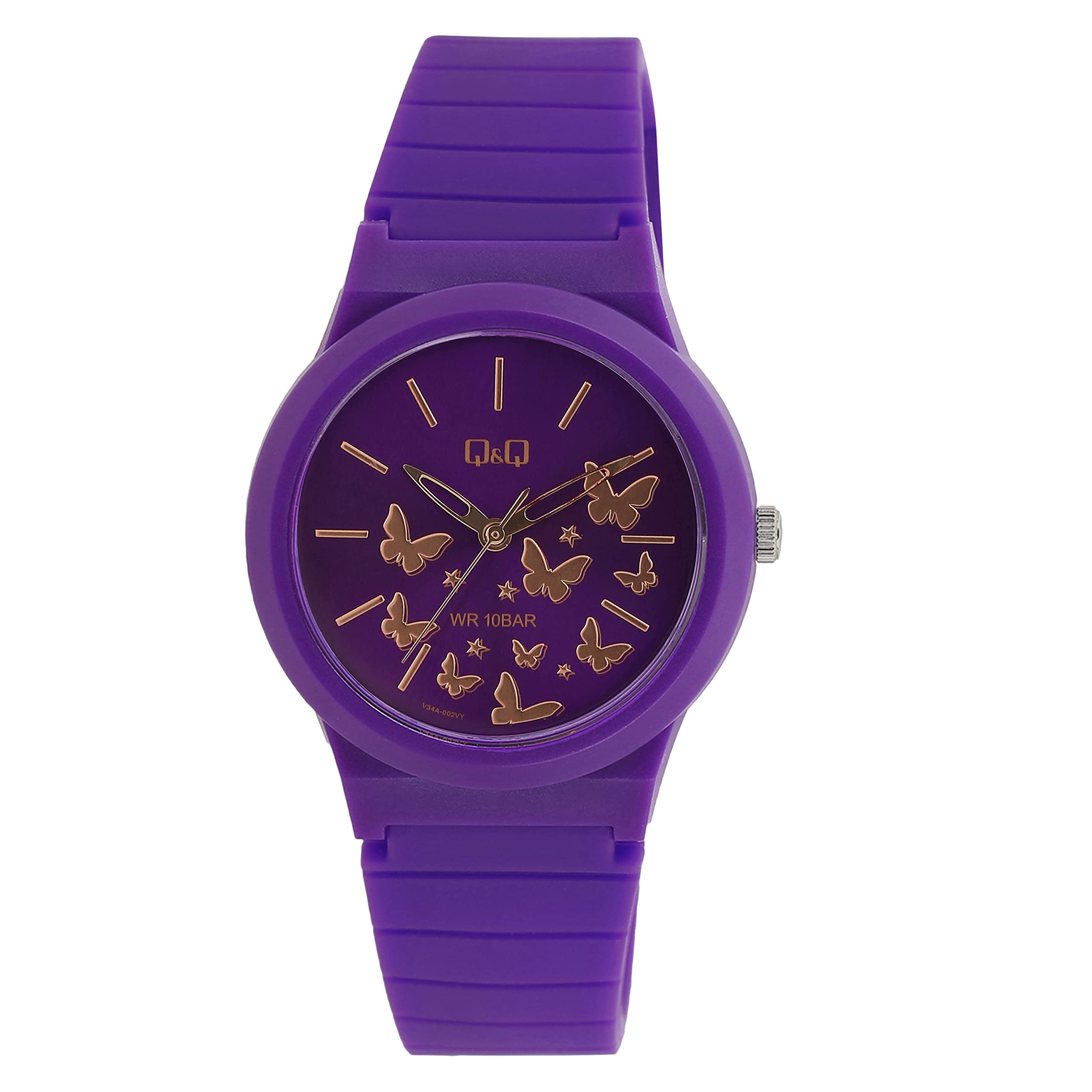 Q&Q Analog Multicolor Dial Girls Watch-V34A-002VY (B0BNNKJ2NX) Amazon Price History, Amazon Price Tracker