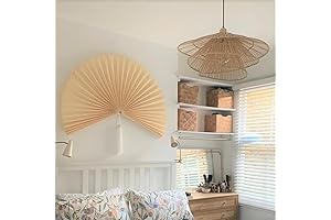 Bohemian Large Rattan Wall Decor for Over Bed Headboards