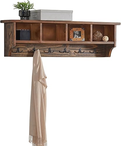 Bolton Furniture Percheros Pomona, Marrón