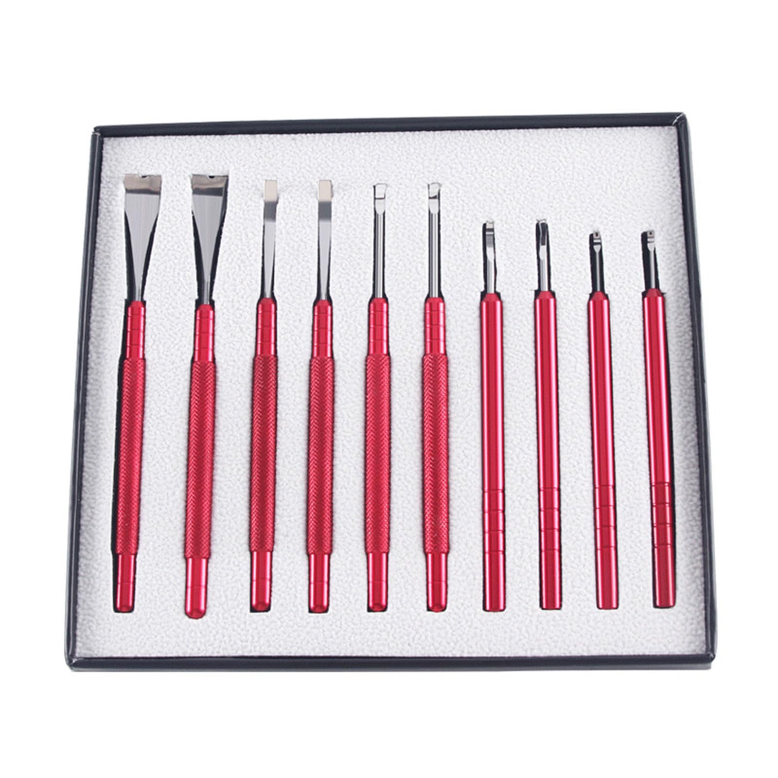10 Pack Watch Hand Remover Tools Professional Watch Repair Kit Non-Slip Grip Durable Handle Essential for Precision Watchmaking