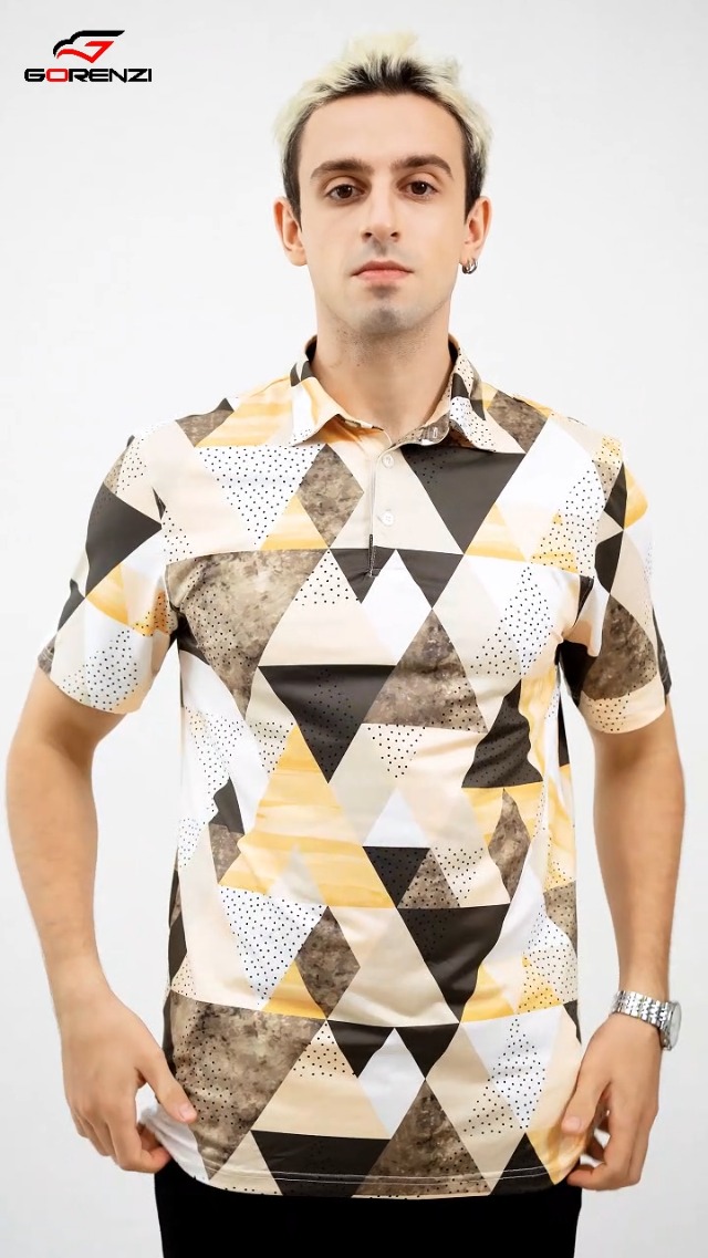Polo para Hombre Manga Corta Transpirable y Secado Rápido | Polo de Rendimiento para Golf o Uso Casual miniatura 6