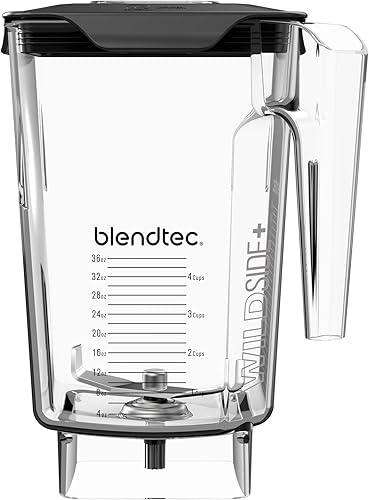 Miniatura 2 de Blendtec Licuadora profesional 800, botella de viaje GO de 34 onzas, tarro WildSide+ de 90 onzas y espátula de cuchara, paquete de licuadora de