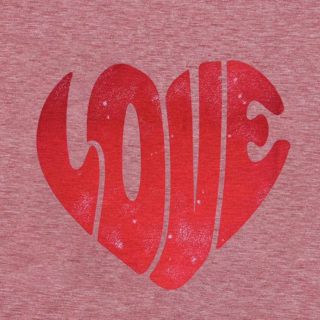 Summer T Shirts for Women Funny Cute Love Heart Letter Print Graphic Tees Tops - Image 6