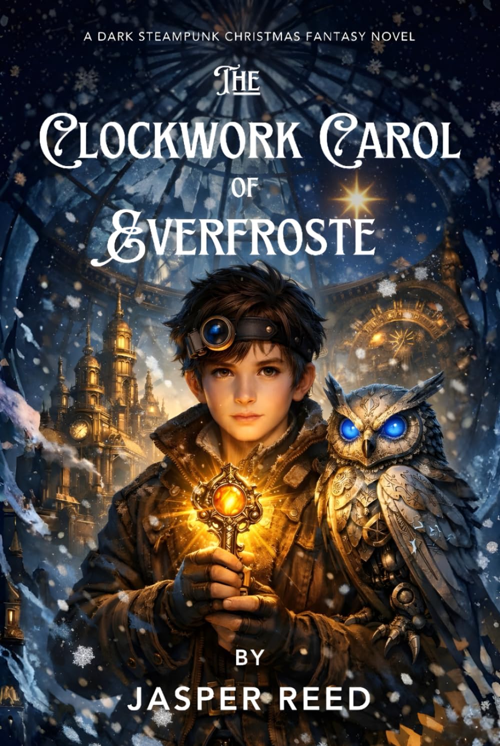 The Clockwork Carol of Everfrost: A Dark Steampunk Christmas Fantasy of Time, Memory, and Sacrifice