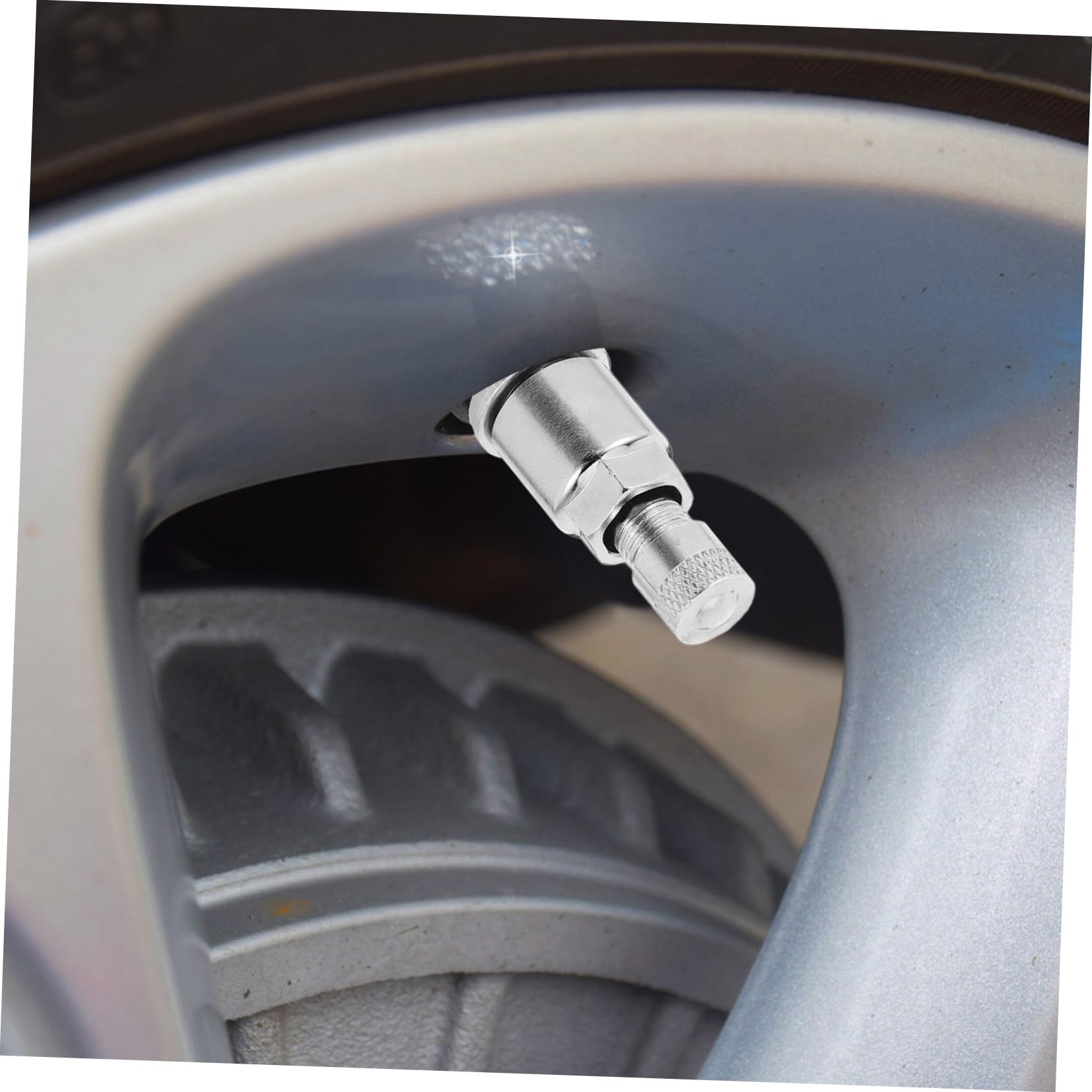 Yardwe 10 pièces Valves Tiges pour Pneus Voiture Robustes et Durables Tiges de Valve Vissables Résistantes Corrosion Compatibles Camions et Voitures Installation Facile