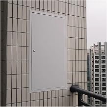 YLLFFLL Access Panel for Drywall Heavy Duty, 36x36 24x36 34x48 32x32 22x30 30x36 16x30, Lockable Built-in Aluminum Universal Access Door, Plumbing Cables Service Shaft Door32x50 inch
