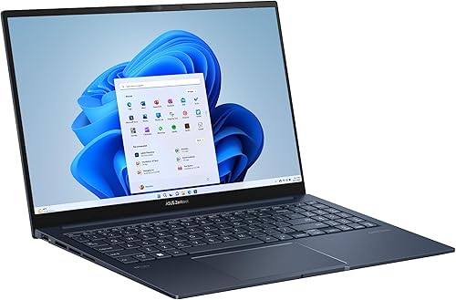 Miniatura 2 de ASUS Portátil Zenbook 15, pantalla FHD de 15.6 pulgadas, CPU AMD Ryzen 7 7735U, gráficos AMD Radeon, 16 GB de RAM, SSD de 512 GB, Windows 11 Home,