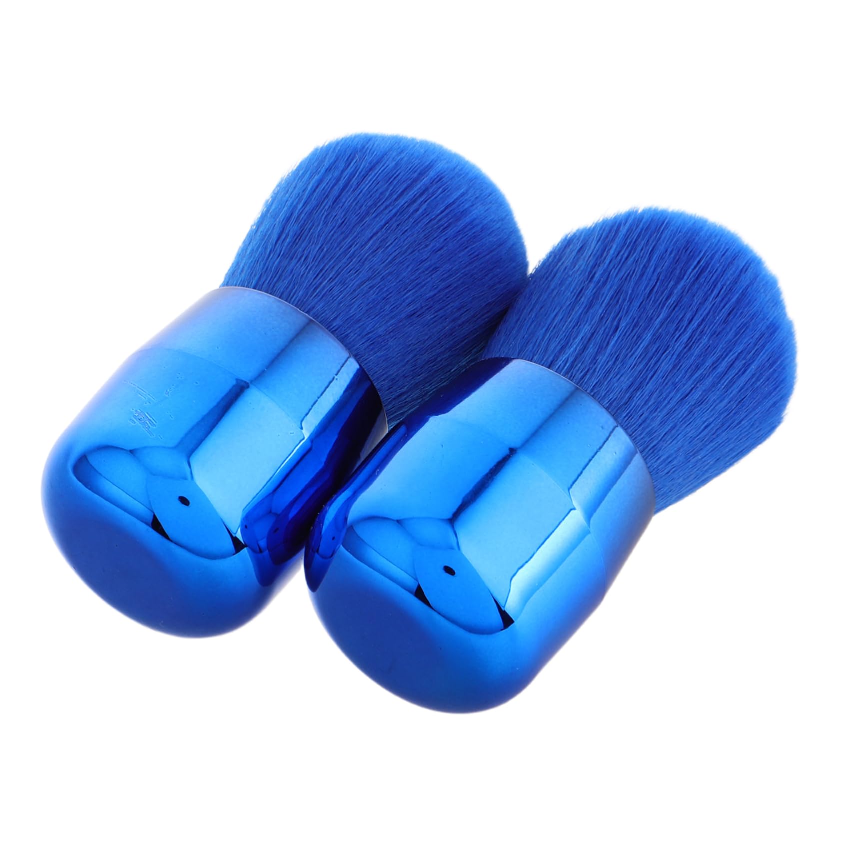 Healeved 2Pcs Mushroom Shape Makeup Brushes Soft Bristles Face Powder Blush Brush Portable Cosmetic Tool for Travel Durable Design for Versatile Use