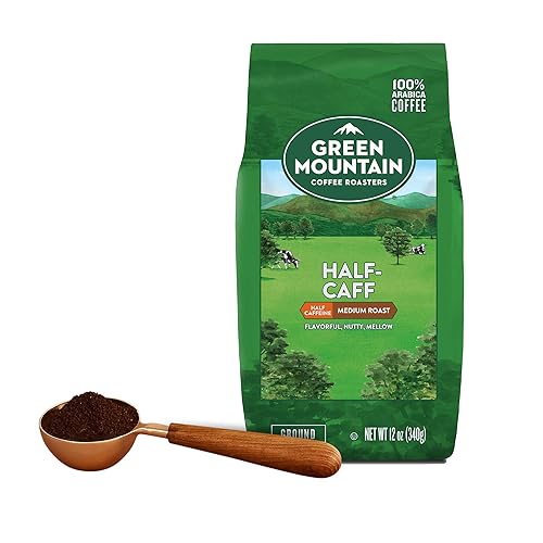 Miniatura 6 de Green Mountain Coffee Half Caff Keurig Cápsulas de taza K de una sola porción de café, café tostado medio, en bolsa de 12 onzas, mitad cafetería, 12