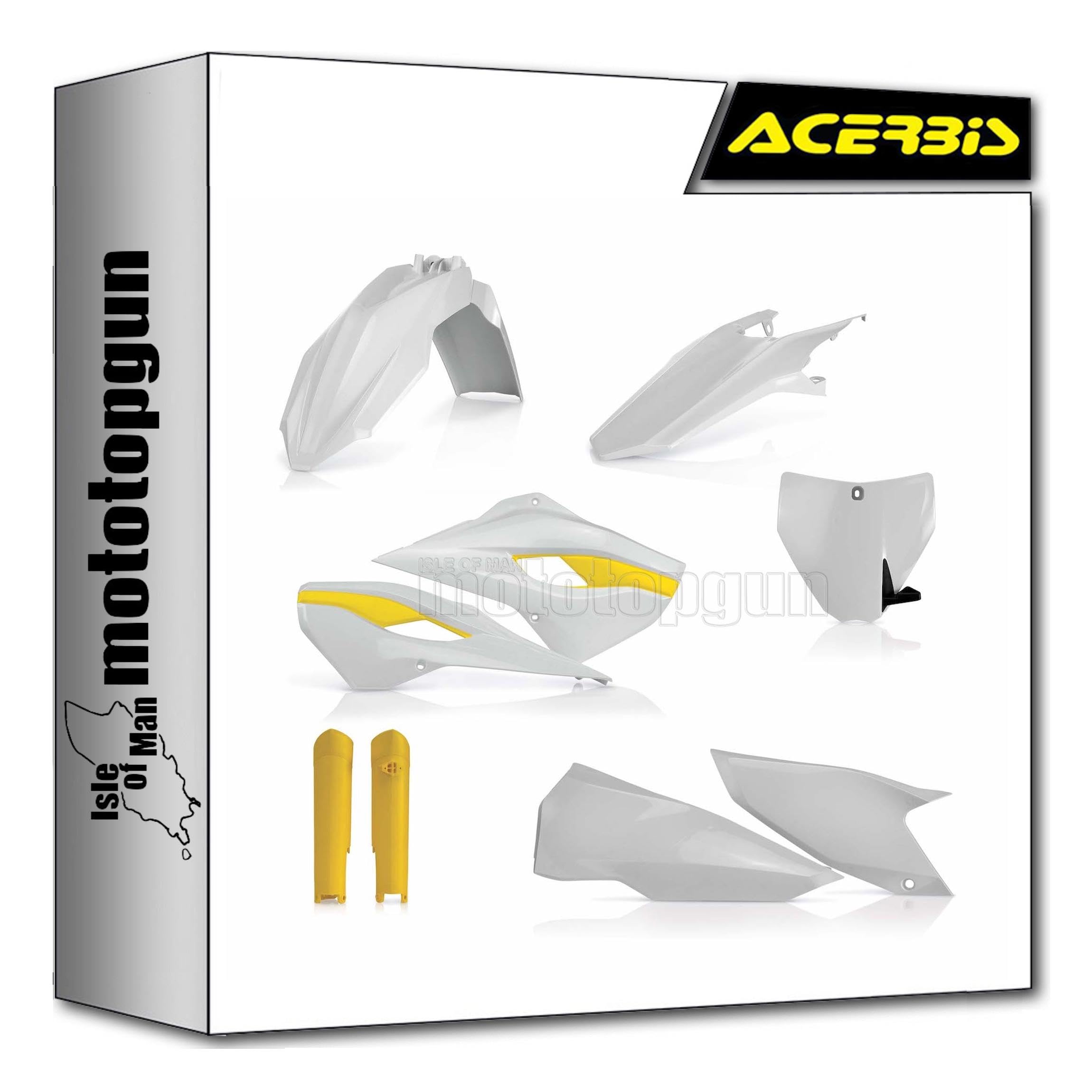 Kit cache carénage Acerbis original Husqvarna FE 350 2014 2015 - 3