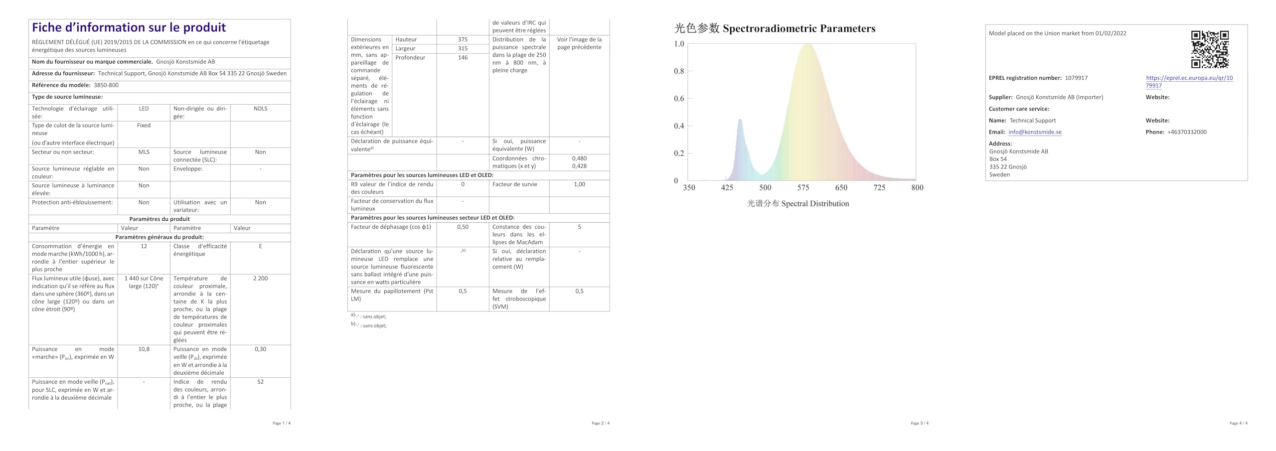 Konstsmide Micro LED Compactlights 3850-800 - Cable retráctil (1200 diodos ámbar, 30 V, exterior (IP44), cable negro)