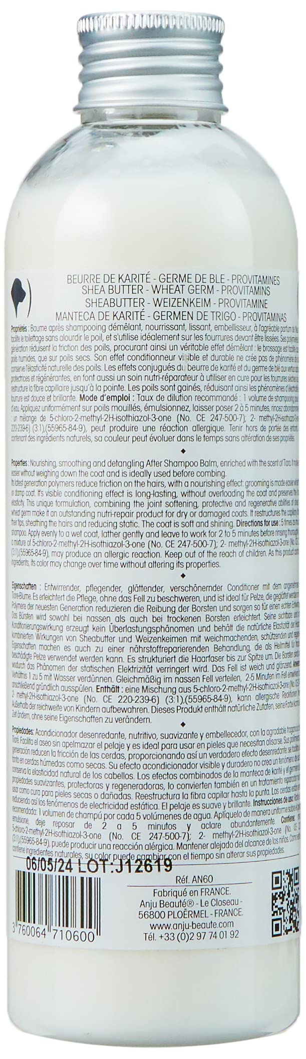 Dog Copenhagen BAUME DEMELANT Creme Rinse ANJU 250 ML