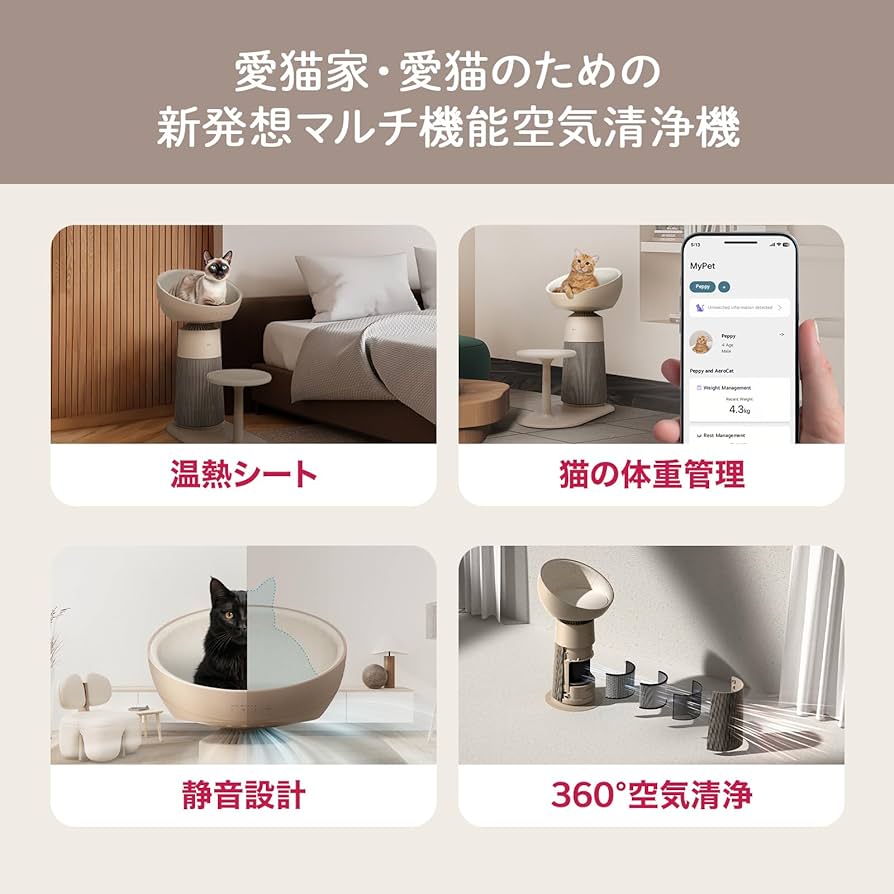 Amazon.co.jp: LG 猫好き・愛猫のためのマルチ機能空気清浄機