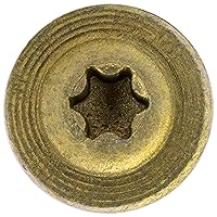 Vista 3 de Jake Sales Tornillo de retraso de construcción #15 x 2 - Tornillo de retraso estructural de alta resistencia Torx/Star Drive - Compatible con ACQ