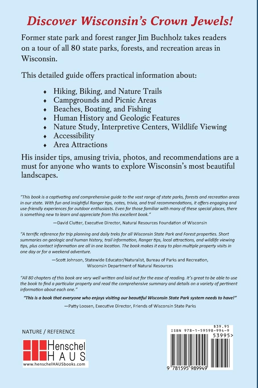 Wisconsin State Parks, Forests, and Recreation Areas      Paperback – September 30, 2024