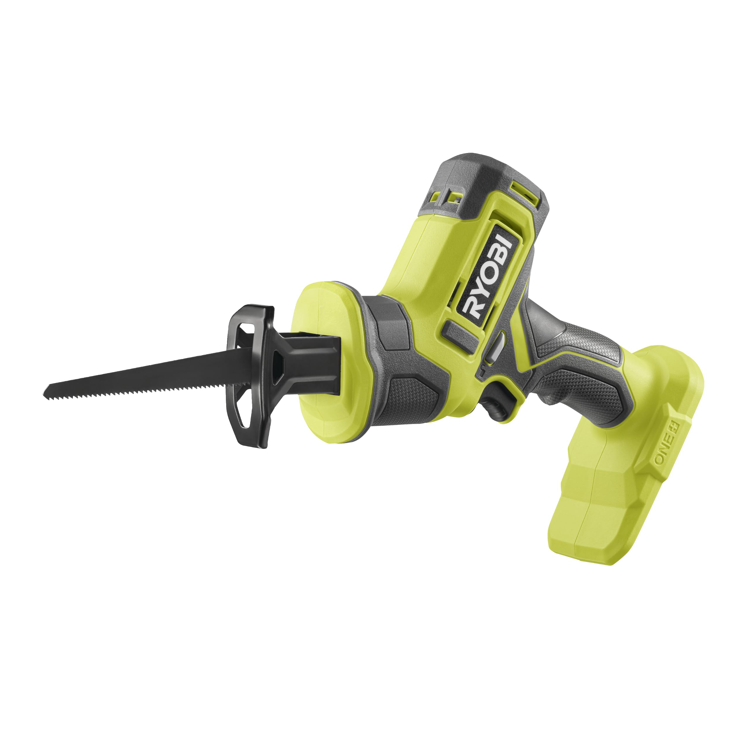 RYOBI Sierra sable con batería ONE+ R18RSC-0 de 18 V, compacta, longitud de carrera de 16 mm, sin batería ni cargador
