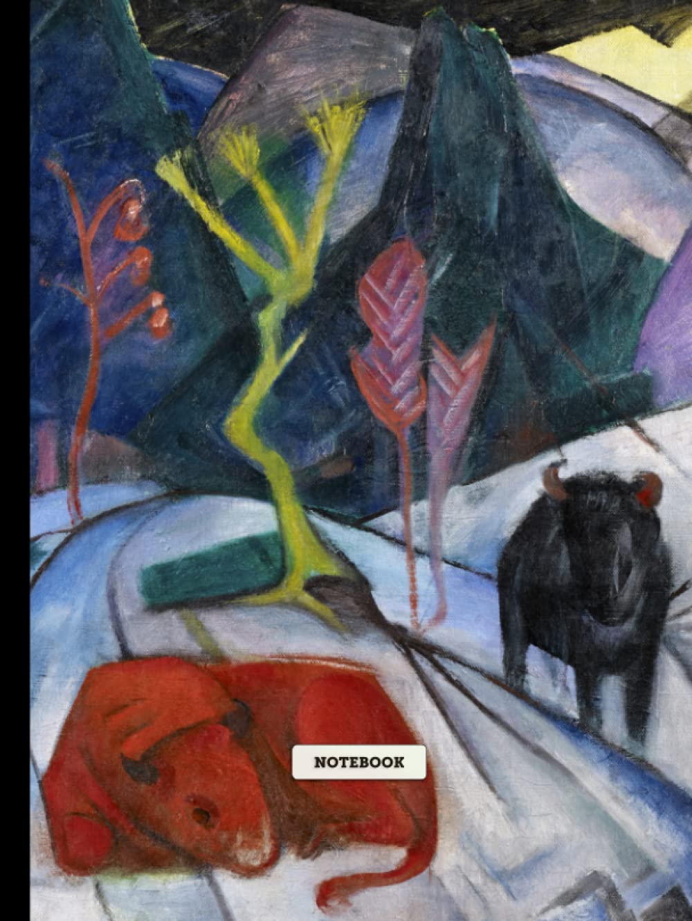 Cahier Franz Marc A Bison in Winter 200 pages pour ne plus manquer d'espace pour vos cours