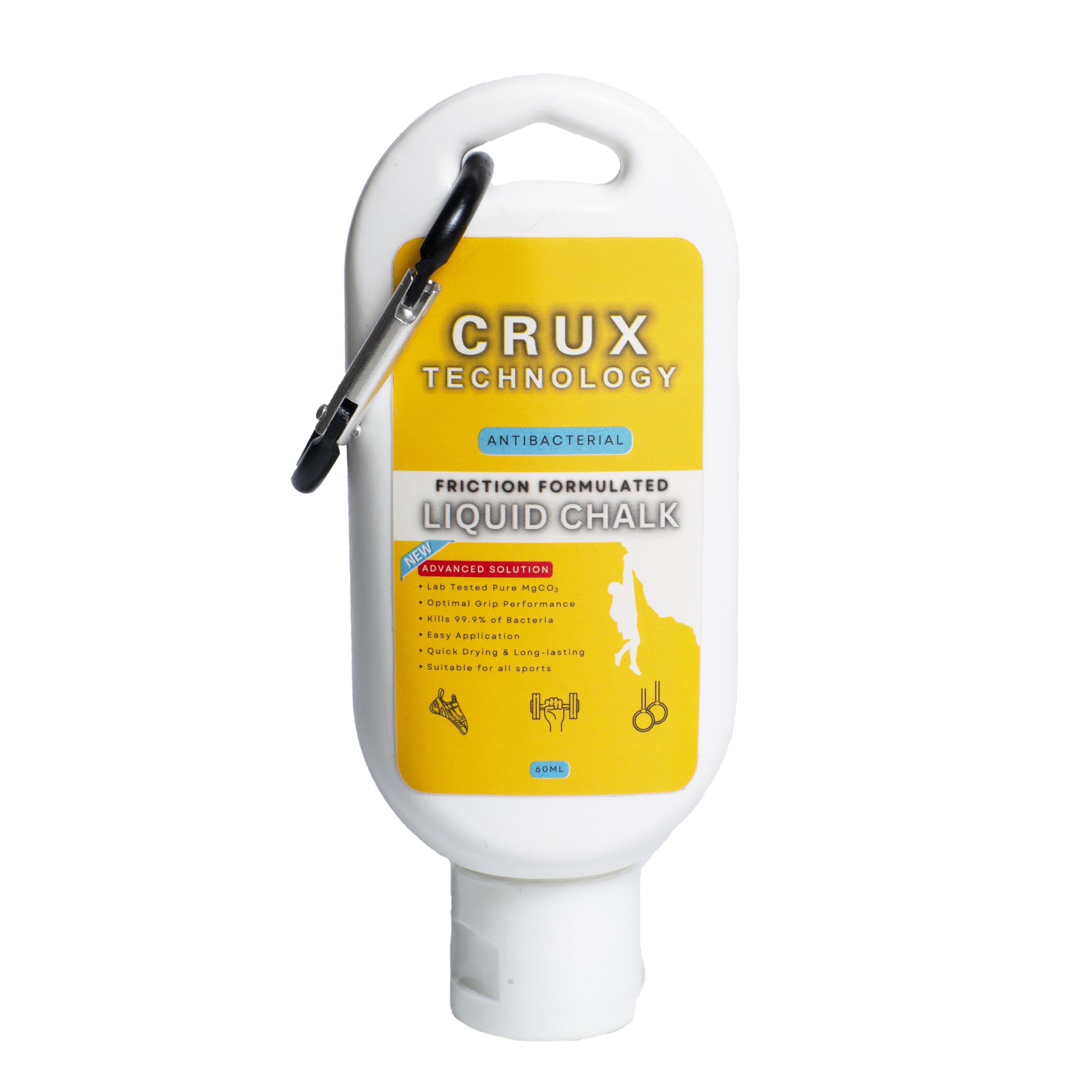 Madu Climb CRUX TECHNOLOGY LIQUID CHALK for Rock Climbing Gymnastics, CrossFit, Weightlifters No Drying Agents - Image 3