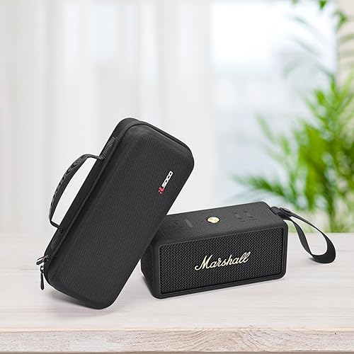 Miniatura 7 de RLSOCO Funda rígida para altavoz Bluetooth portátil Marshall MiddletonMiddleton II (solo funda)