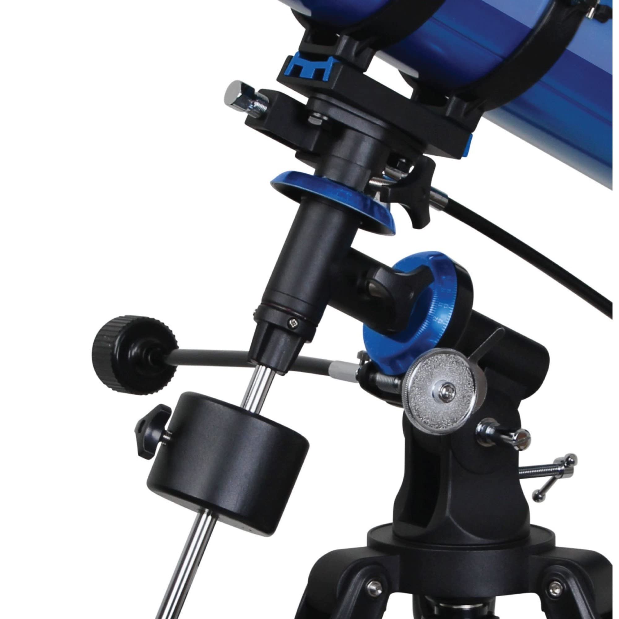 Meade Instruments Polaris 216004 - Telescopio, Reflector Azul, 114mm
