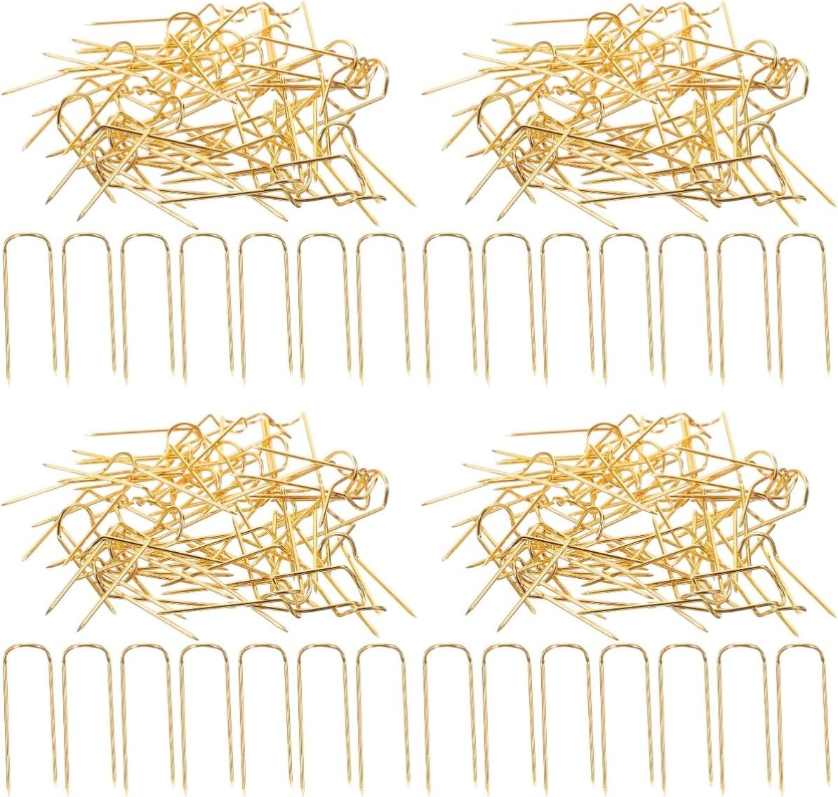 Hohopeti 200pcs Shaped Blocking Needles for Sewing Metal Daily Use for Crafting and Projects Professional Reusable Fixing Needles