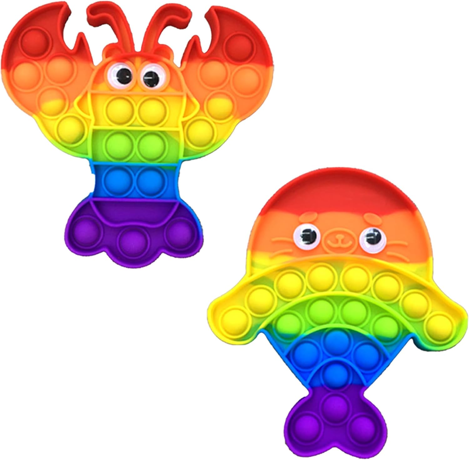 2 Packs Animals Fidget...