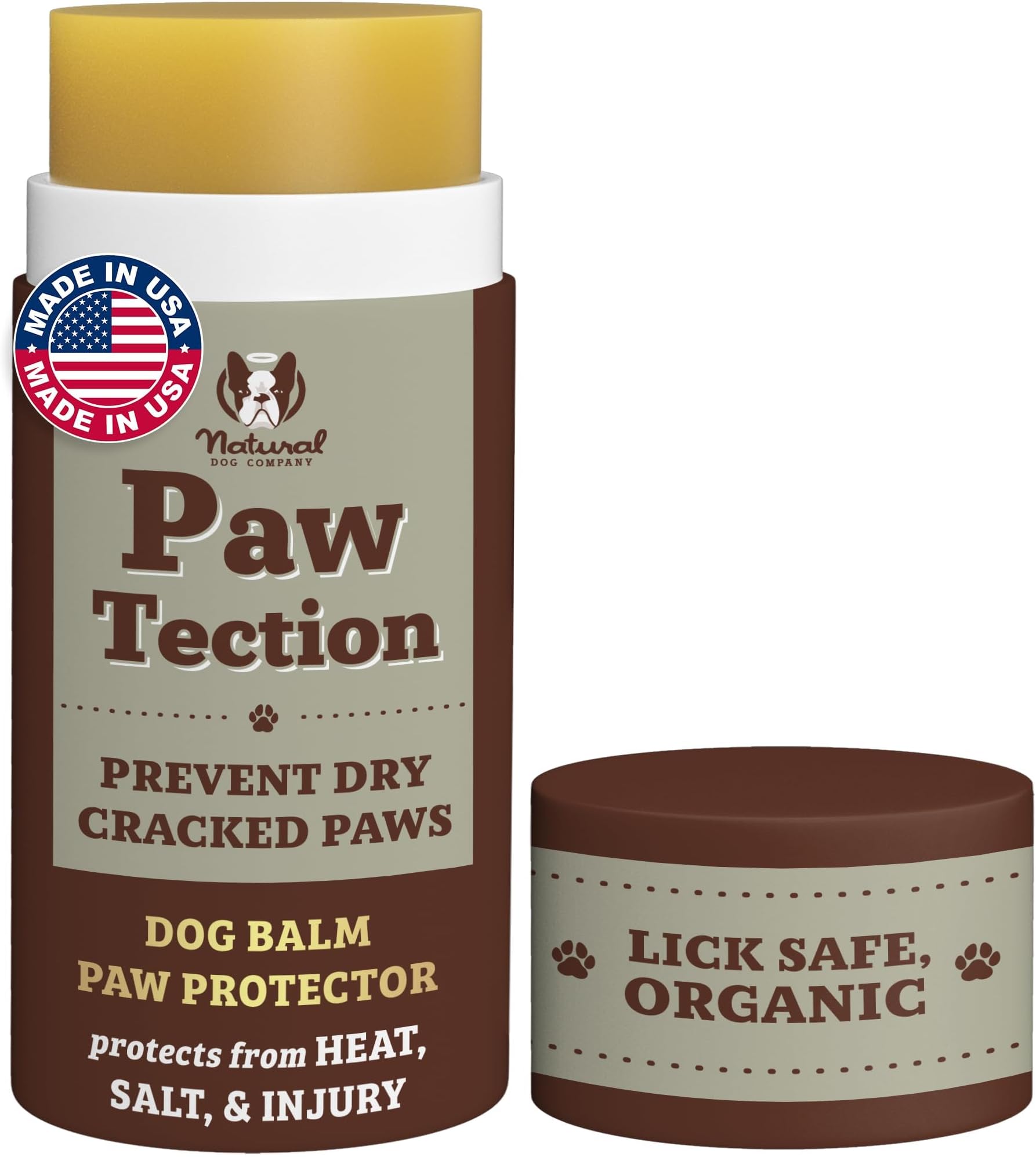 NaturalDog.com PAWTECTION | Organic, All-Natural | Protects Dogs Paw Pads | 2 oz Stick 141 [Parallel Import]