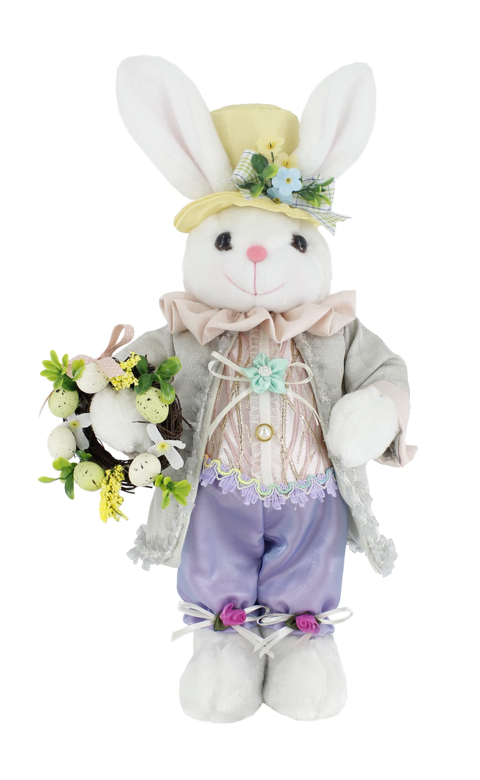 Couronne de lapin 48,3 cm : décoration d'intérieur pour mur et porte d'entrée 402005