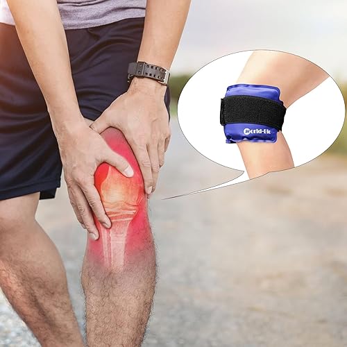 Miniatura 7 de Paquete de 2 bolsas de hielo reutilizables para lesiones, paquetes de agua fría caliente, recuperación quirúrgica, dolor articular, dolor muscular,