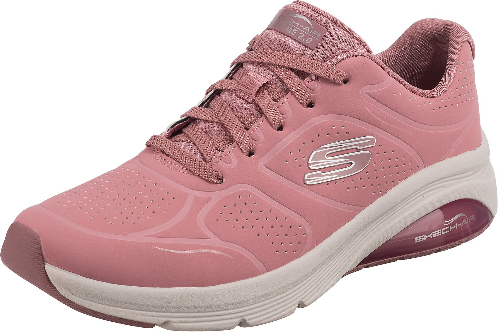 Skechers Skech-Air Extreme 2. Casual Lace Up Womens Shoe Pink - 149648-ROS (B09PZ8YFJX) Amazon Price History, Amazon Price Tracker