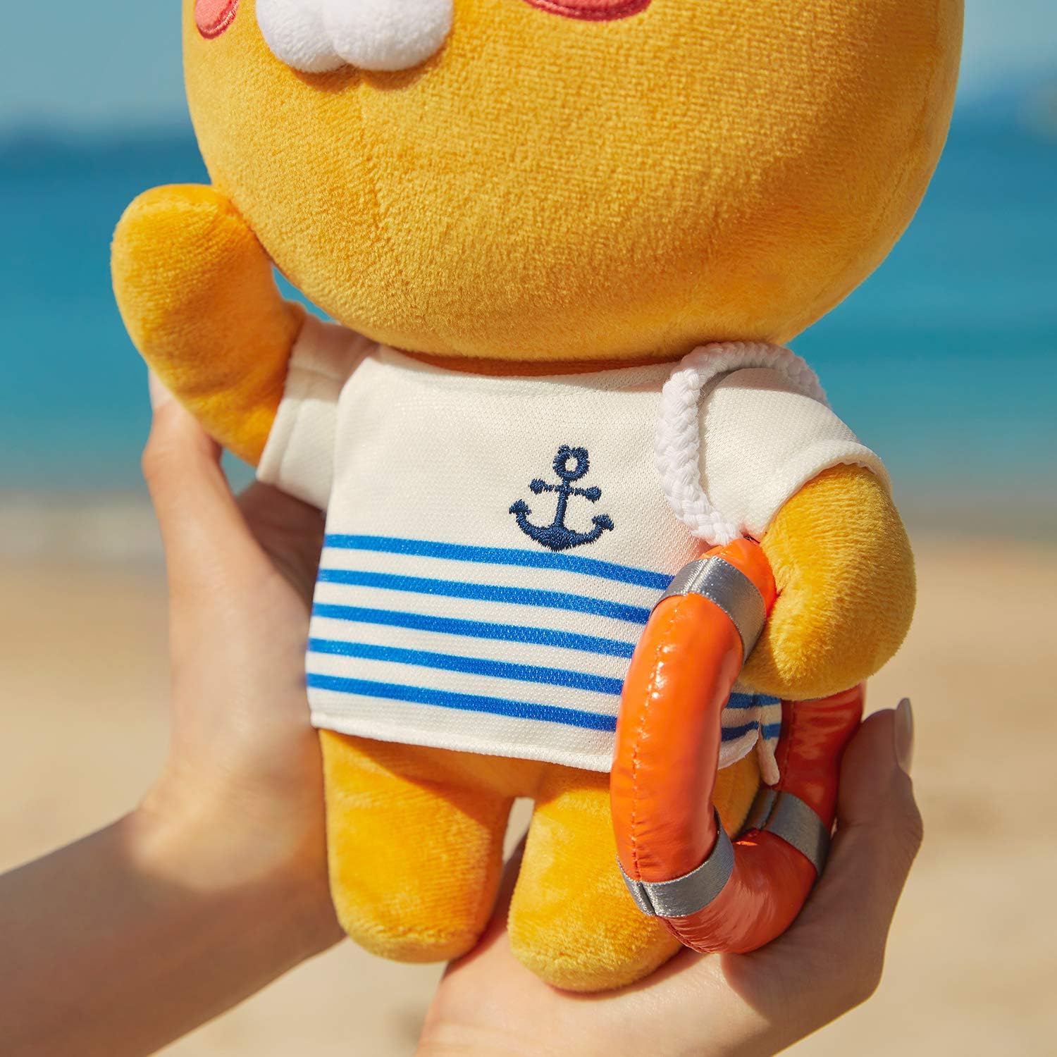 Tech Deals 🔥 KAKAO FRIENDS Official- Marine Blue Soft Plush Toy (Marine Ryan)