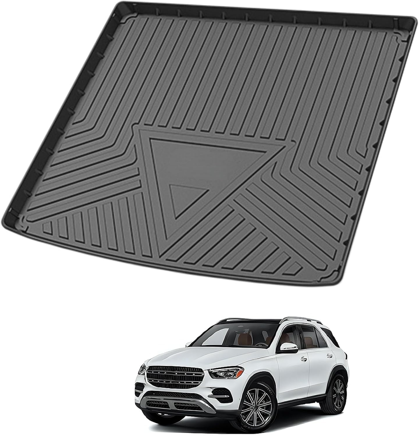 liufangfc Boot Liner for Benz GLE 2020-2025, TPE Waterproof Anti-Slip