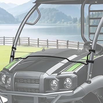 Front Half Windshield for Kawasaki Mule SX SE XC LE FE 2017-2026