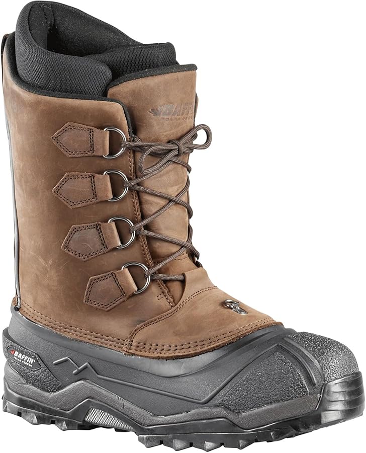 Amazon.com | Baffin Men's Control Max Snow Boot,Worn Brown,7 M US
