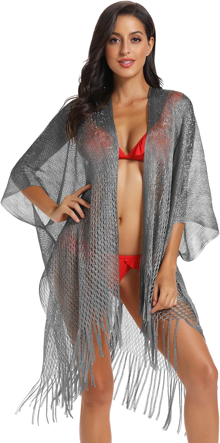 JK Unicorn Kimono Swimsuit Cover Ups 
