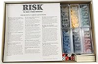 Vista 3 de Parker Brothers Risk 1998 Juego de mesa con piezas en forma de ejército