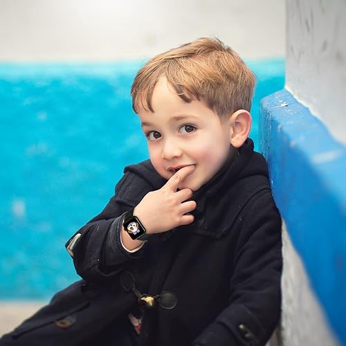 Miniatura 4 de Compatible con Apple Watch para niños, correa de nailon suave transpirable para niños y niñas, compatible con iWatch Series 9876543SESE2 de 1.496