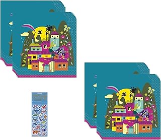 Unique Encanto Birthday Party Supplies Bundle Pack includes Lunch Napkins - 32 Count