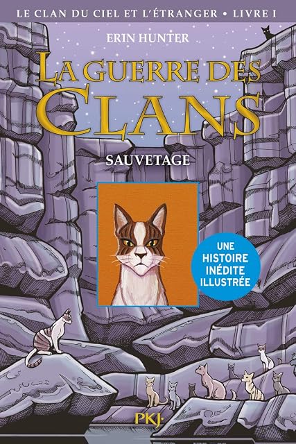 Portada de La Guerre des Clans Illustree Cycle IV - Tome 1 le Clan du Ciel e T L